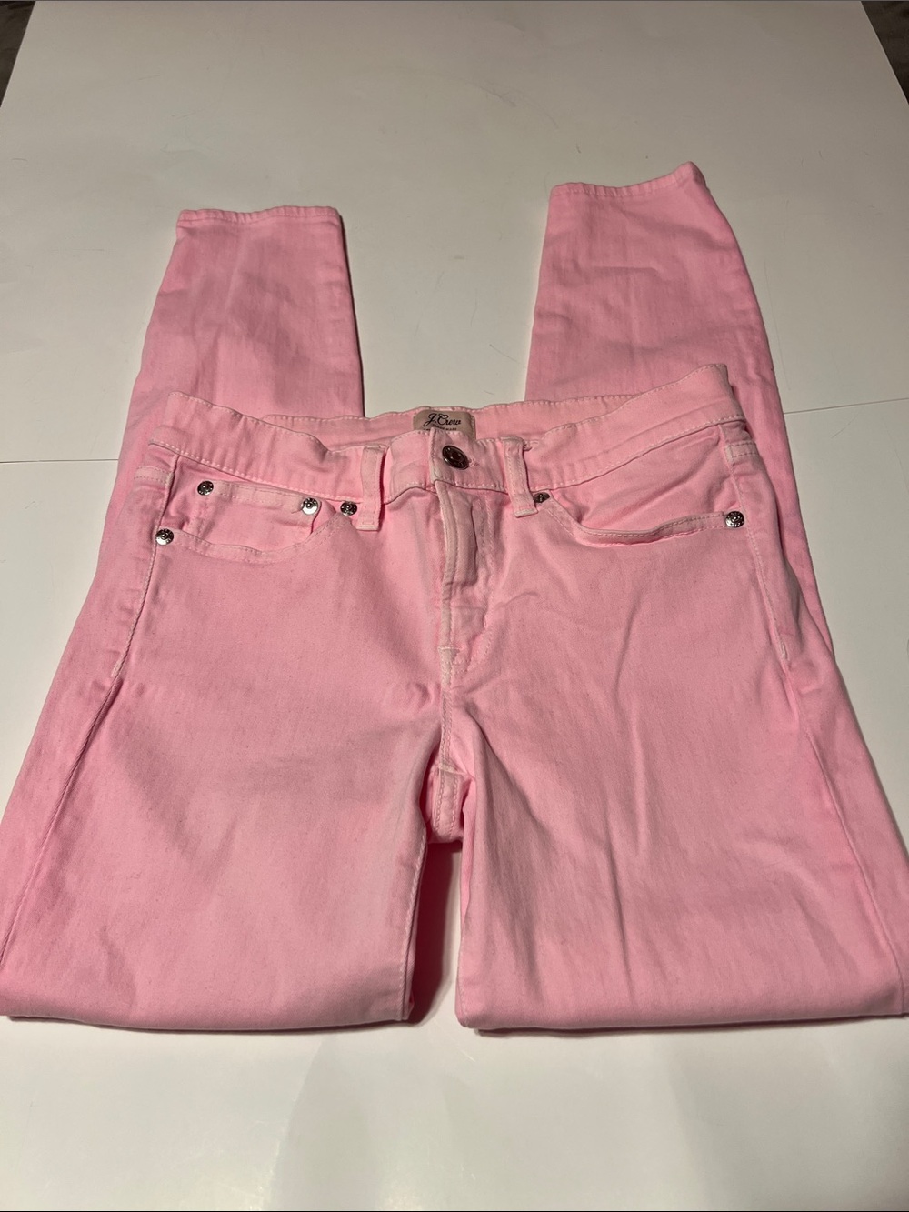 J. Crew Pink Skinny Jeans Size 27